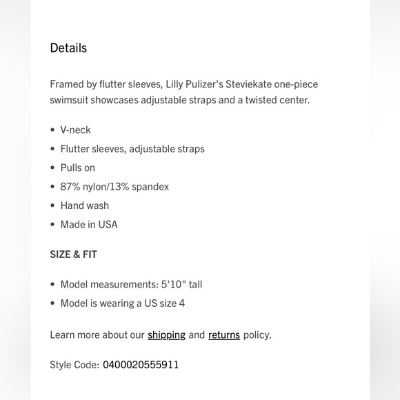 lilly pulitzer steviekate one piece SIZE 14 - Picture 3 of 10